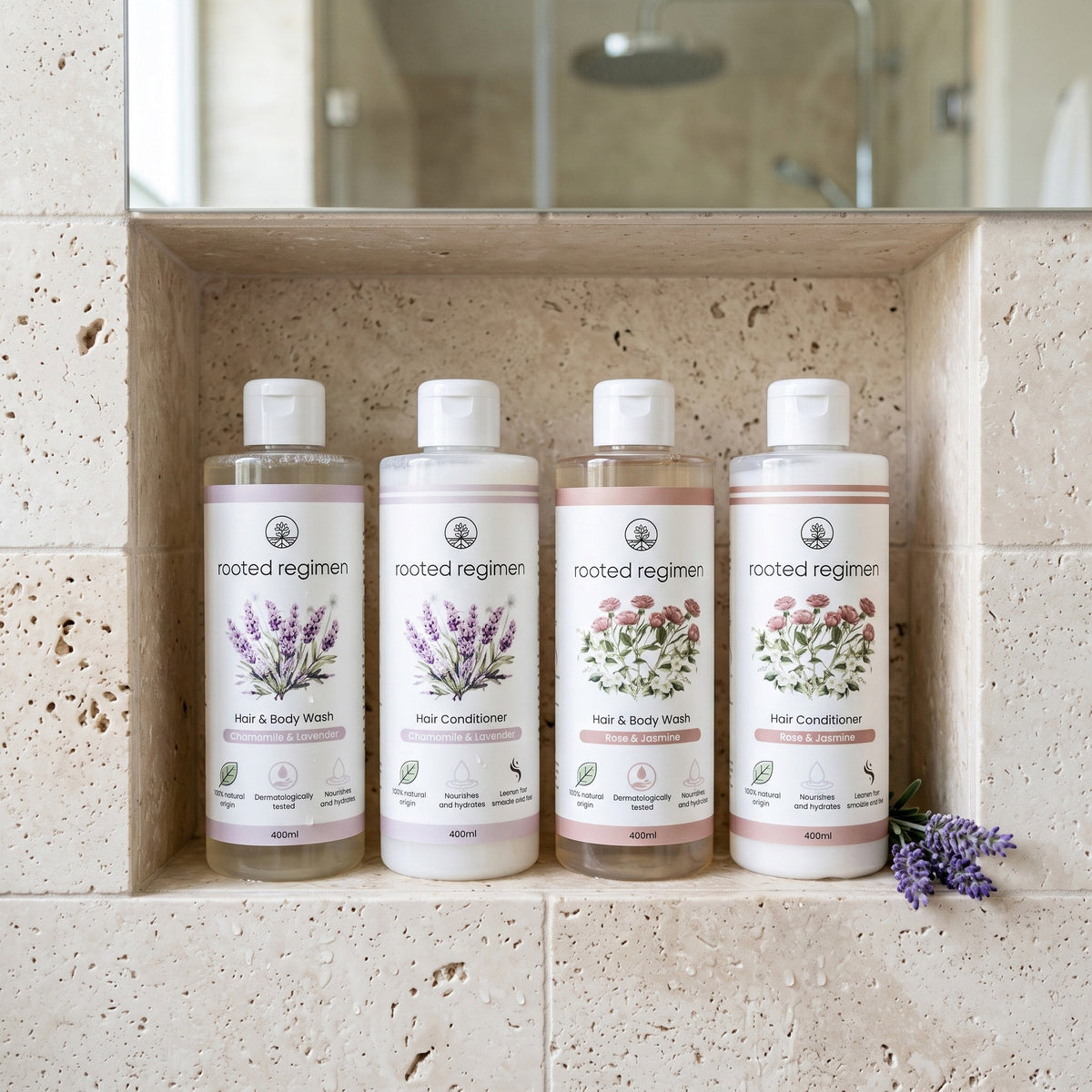 Hair & Body Wash (Chamomile and Lavender)