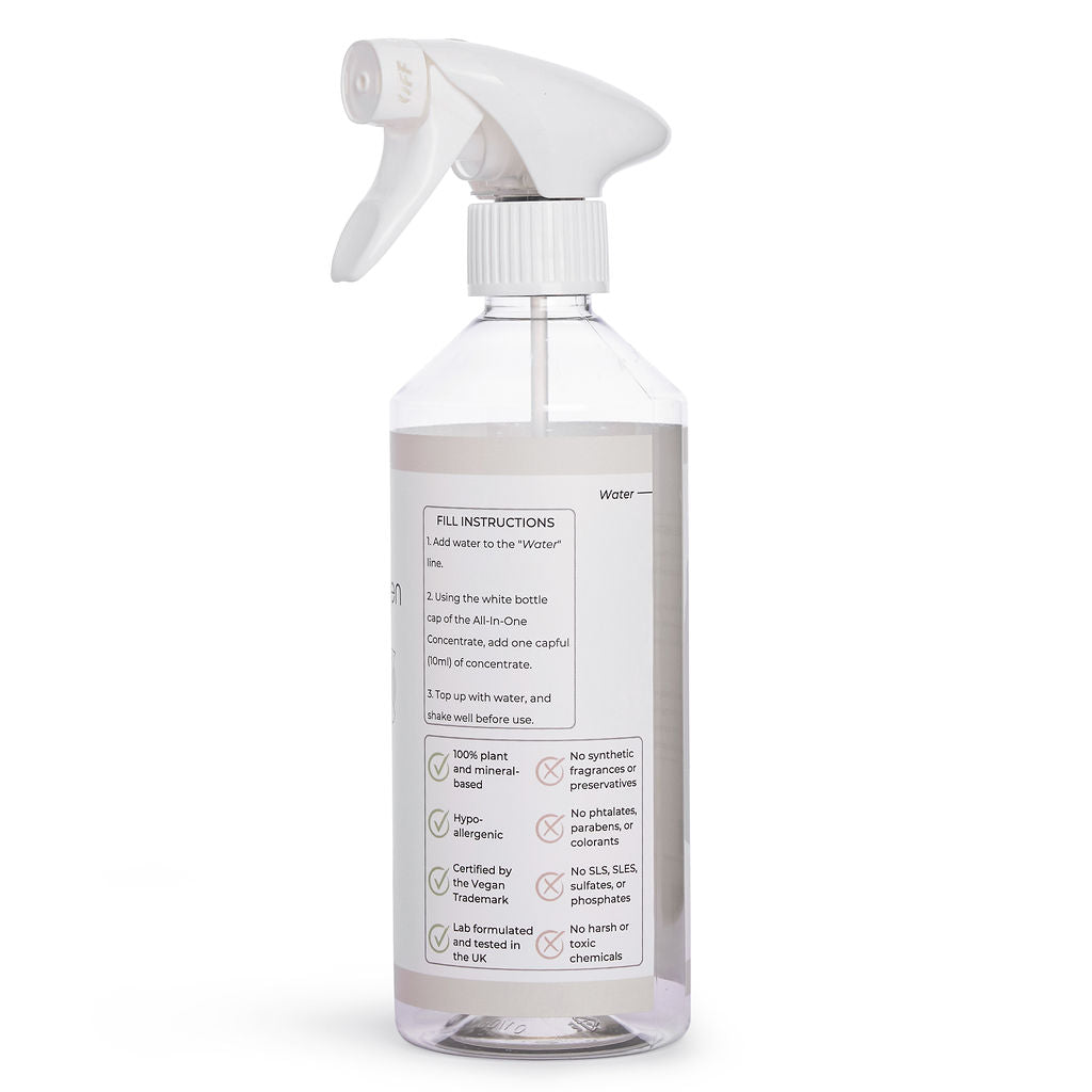 Empty Glass Cleaner Bottle (Refillable)