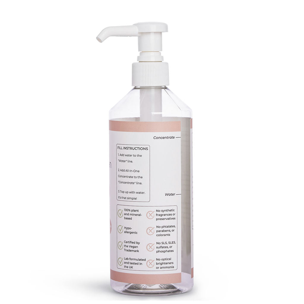 Empty Laundry Liquid Bottle (Refillable)