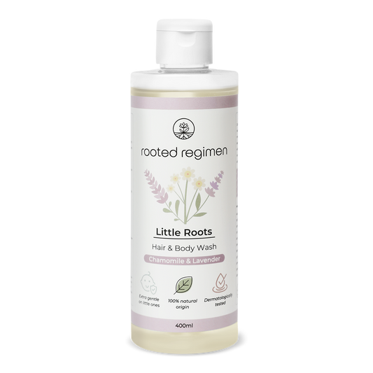 Little Roots Hair & Body Wash, Chamomile & Lavender (400ml)