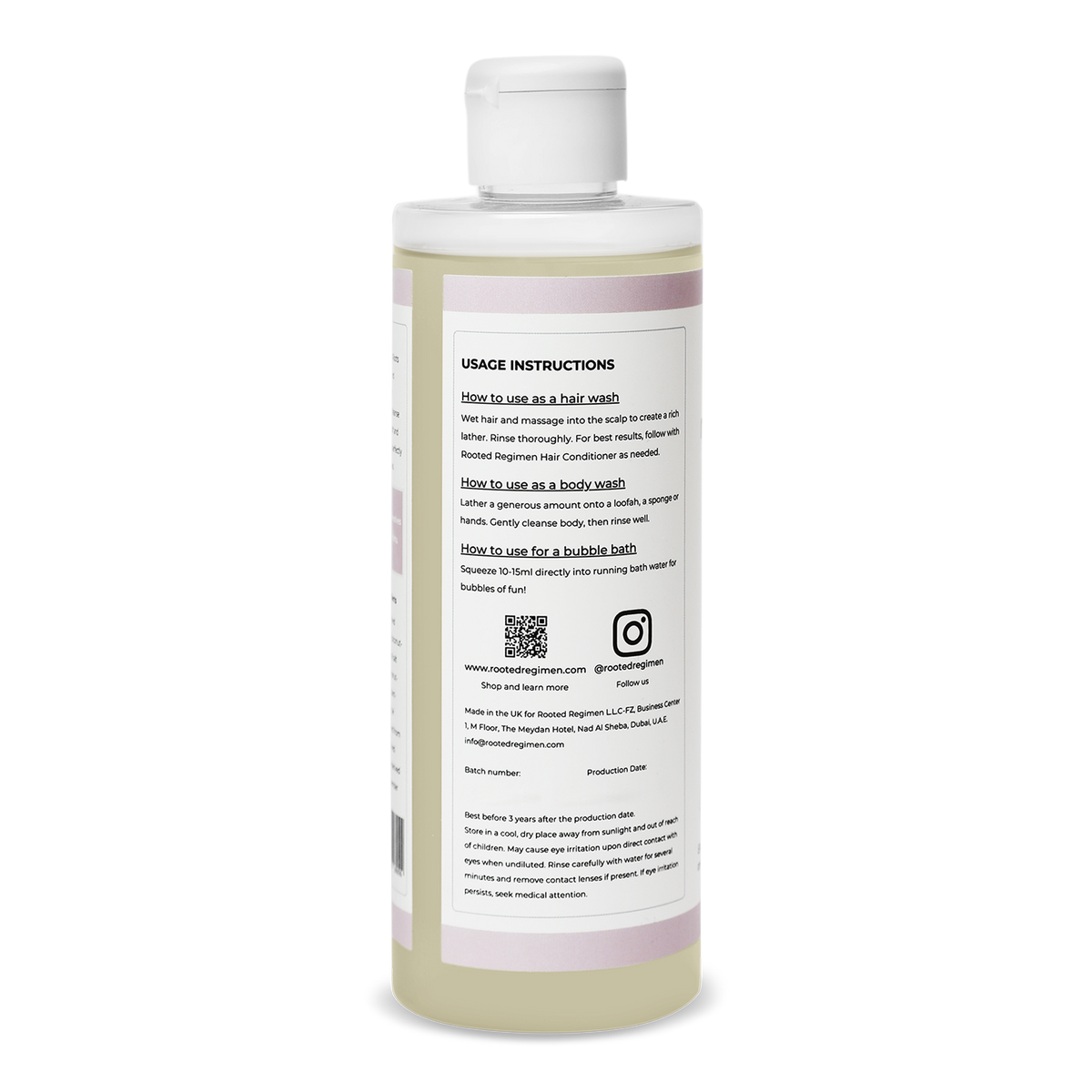 Little Roots Hair & Body Wash, Chamomile & Lavender (400ml)