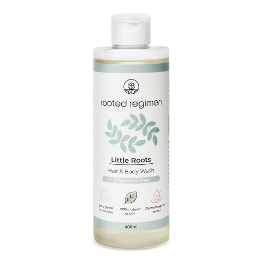 Little Roots Hair & Body Wash, Fragrance-Free (400ml)