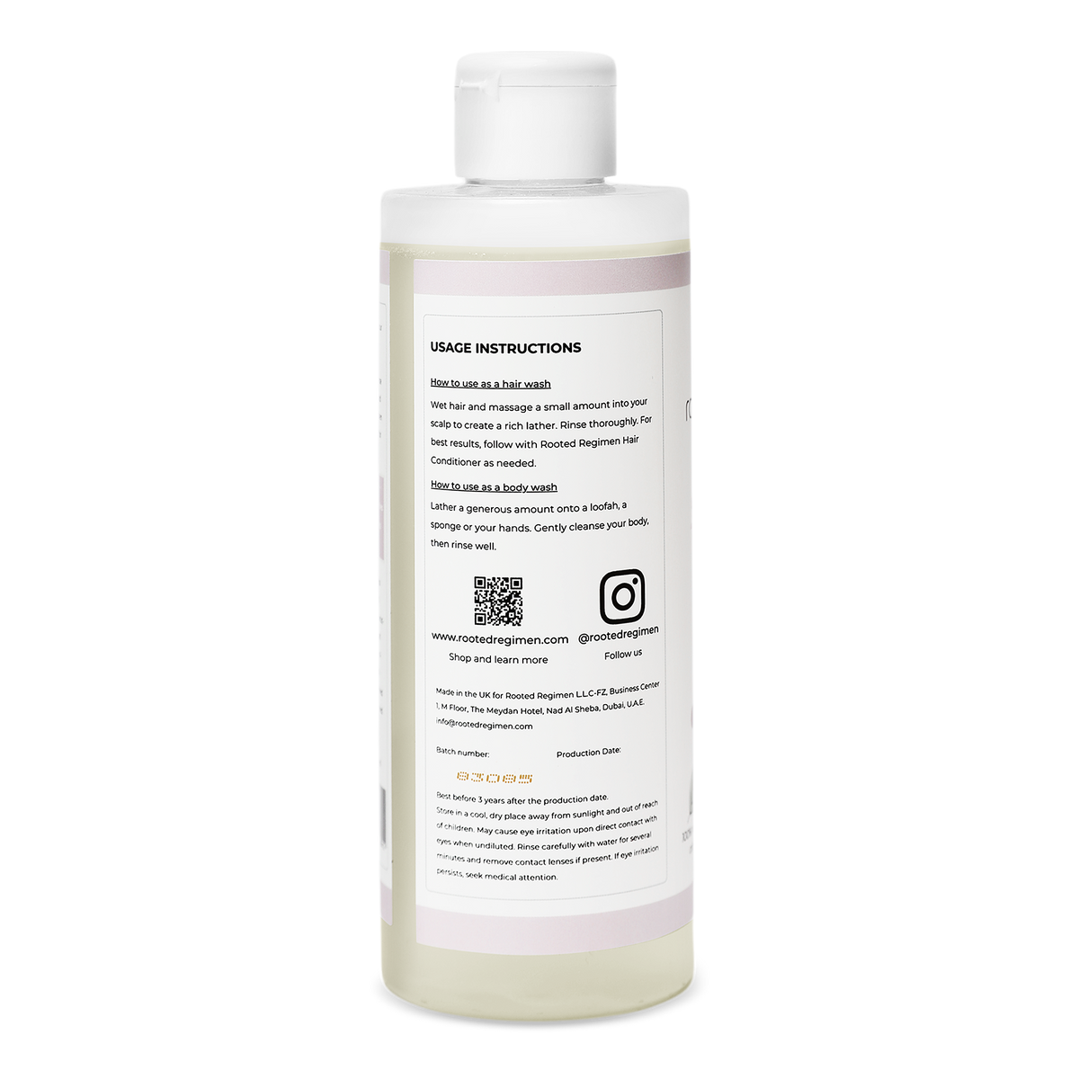 Hair & Body Wash (Chamomile and Lavender)