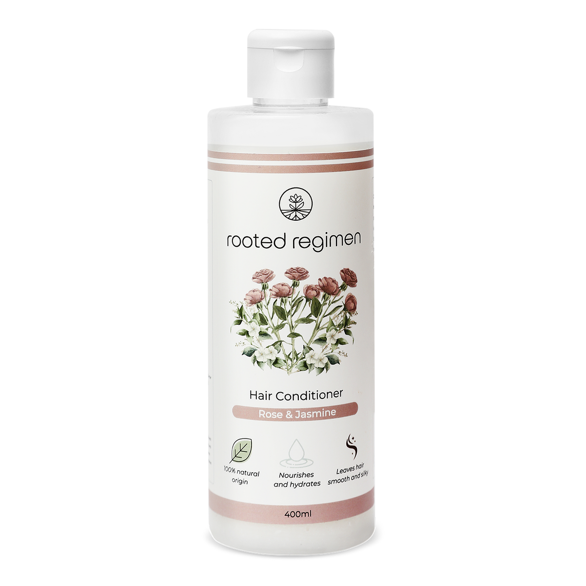 Hair Conditioner, Rose & Jasmine (400ml)