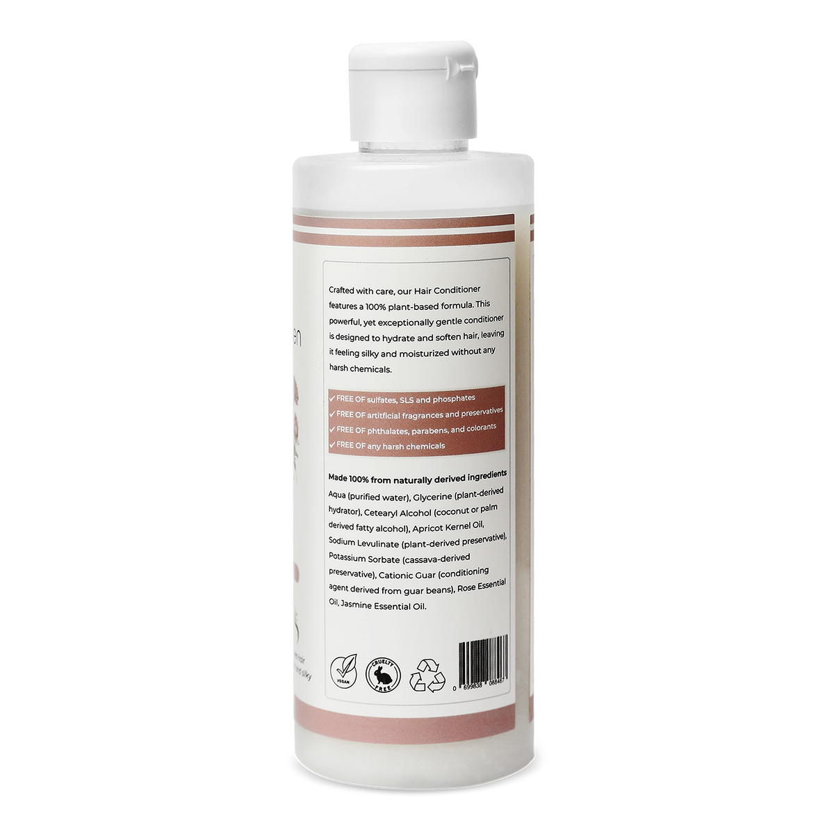 Hair Conditioner, Rose & Jasmine (400ml)