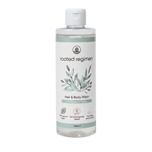 Hair & Body Wash, Fragrance-Free (400ml)