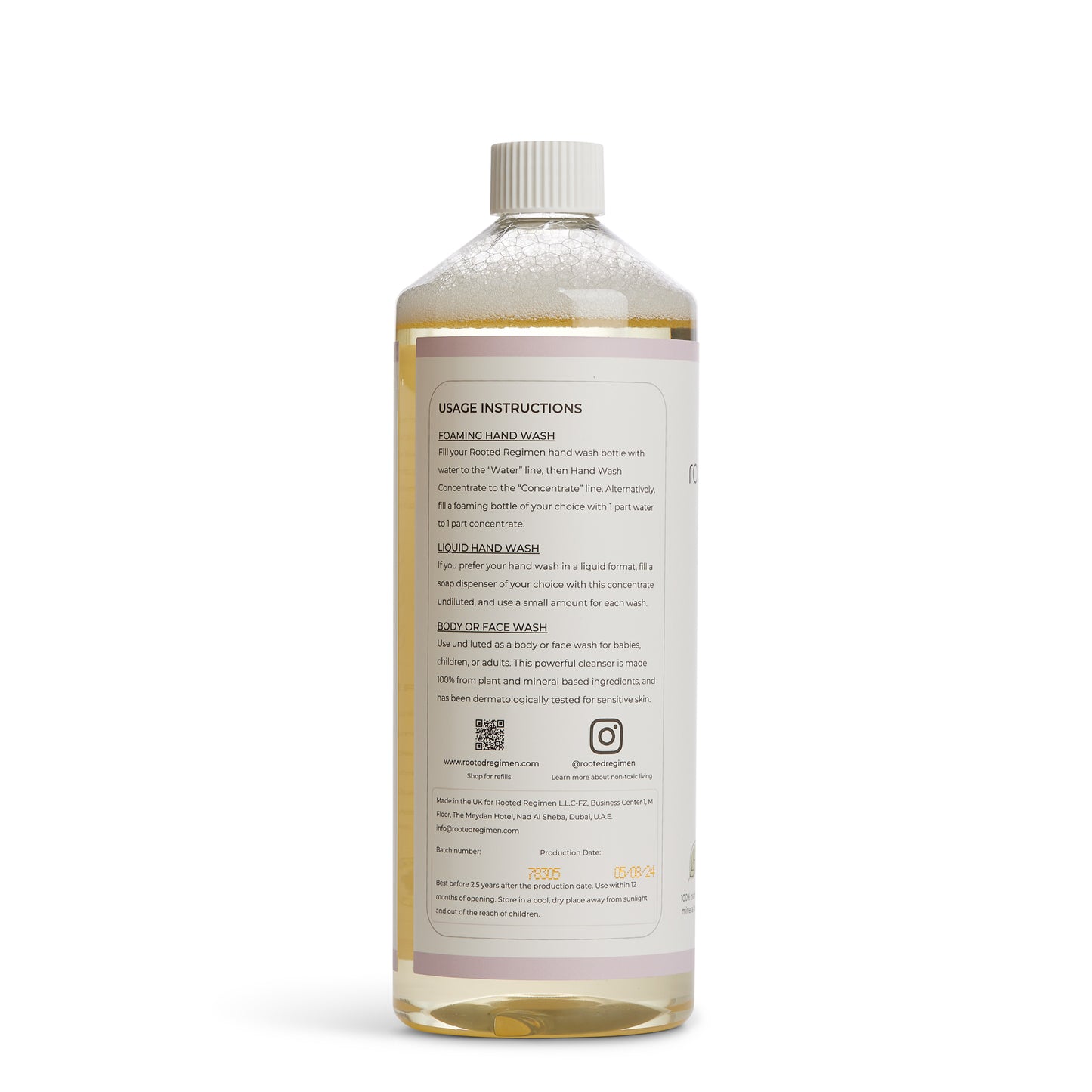 Hand Wash Concentrate, Lavender (1L)