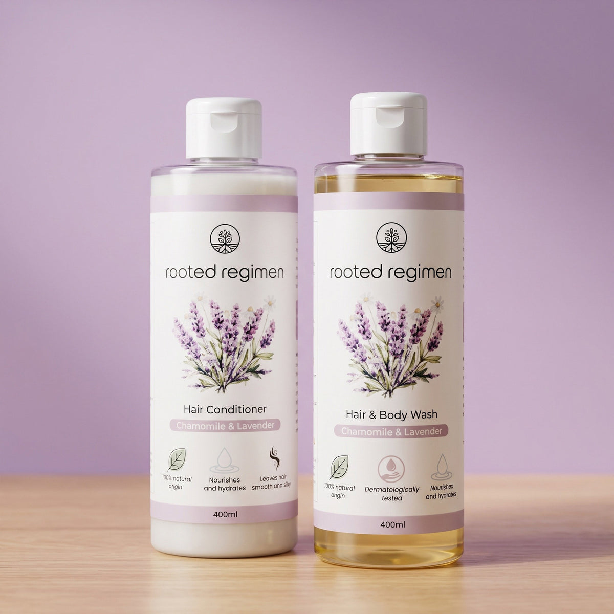 Hair Conditioner, Chamomile & Lavender (400ml)