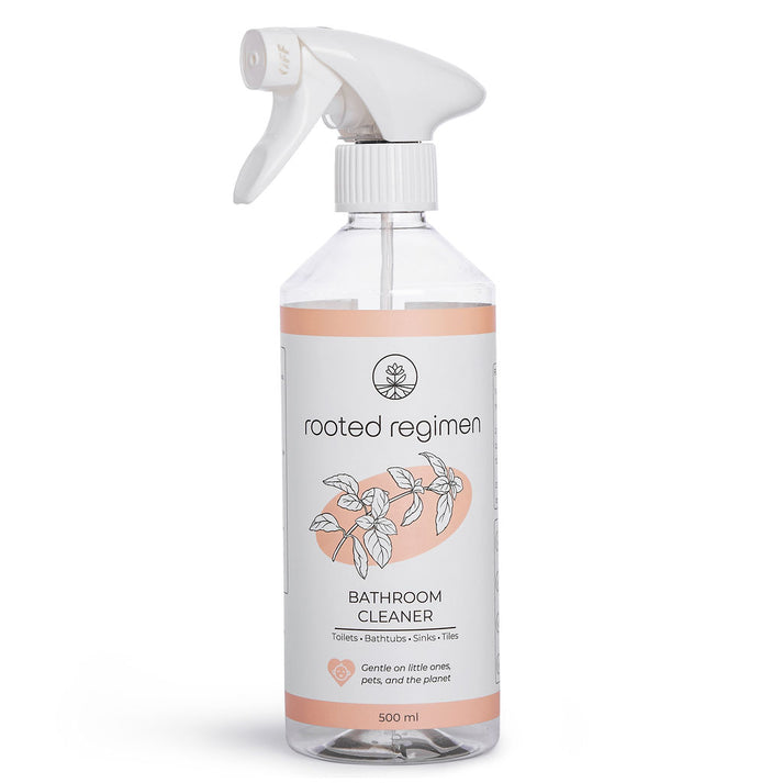 Empty Bathroom Cleaner Bottle (Refillable) – Rooted Regimen